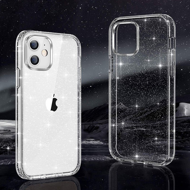 Husa Protectie Transparenta cu Sclipici pentru Samsung s23 -Silver - 2 | YEO